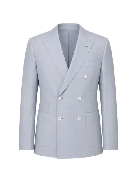 Dolce & Gabbana double-breasted blazer Blue G2QS7TFU4MC