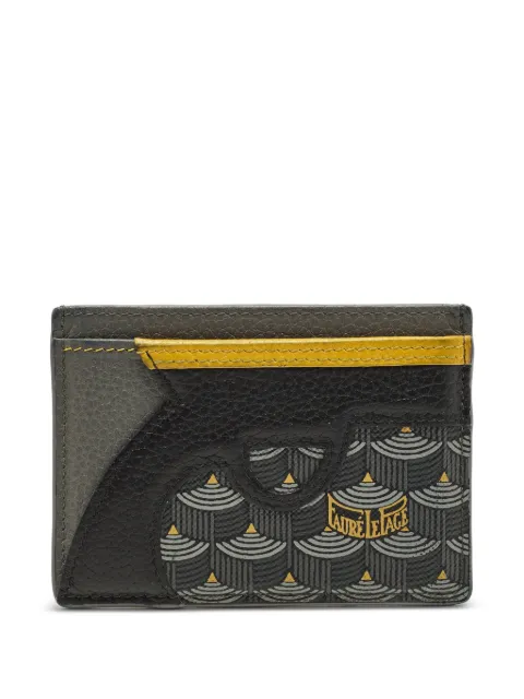 Fauré Le Page Gangsta scale-pattern card holder Grey 1267111