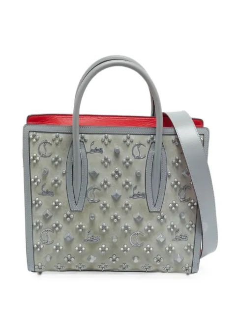 Christian Louboutin Pre-Owned medium Paloma tote bag Grey 1286505
