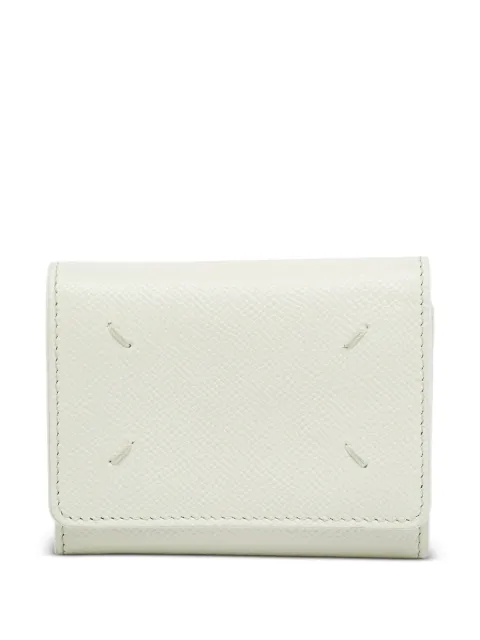 Maison Martin Margiela Pre-Owned Four-Stitch trifold wallet White 1338033