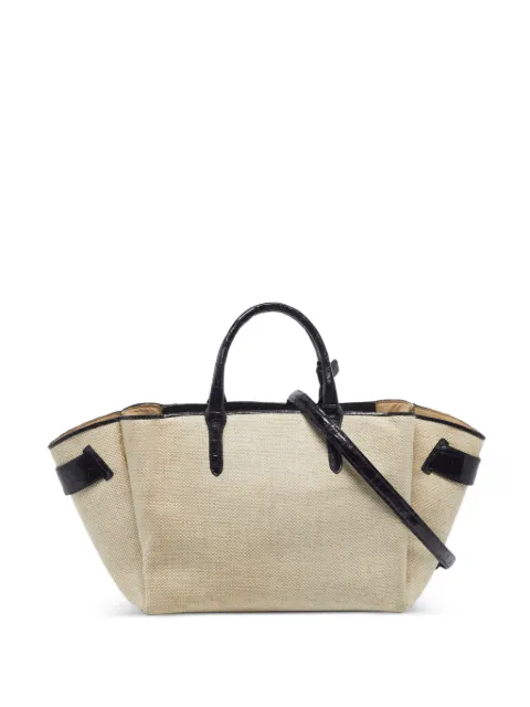 Nancy Gonzalez Cristie croc-embossed tote bag Neutrals 1305548