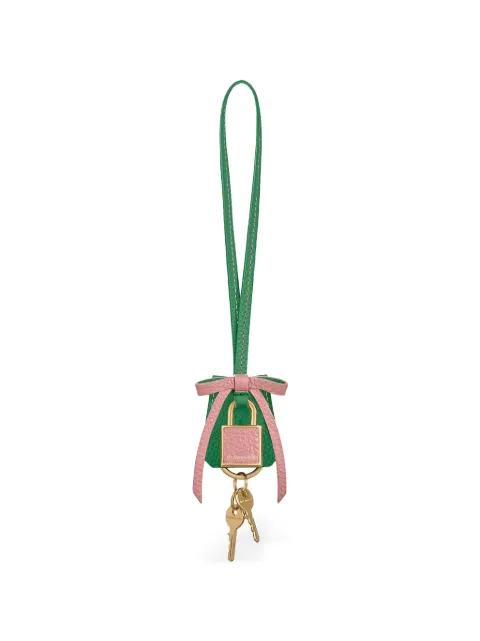 MAISON de SABRÉ The Bow Padlock charm Green BOLO