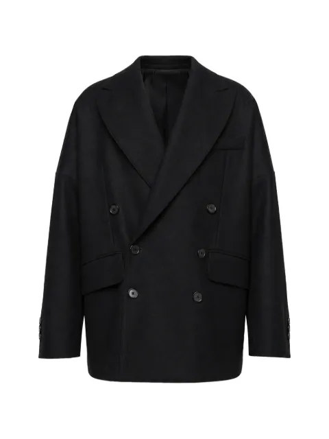 Dolce & Gabbana double-breasted wool jacket Black JKT4157