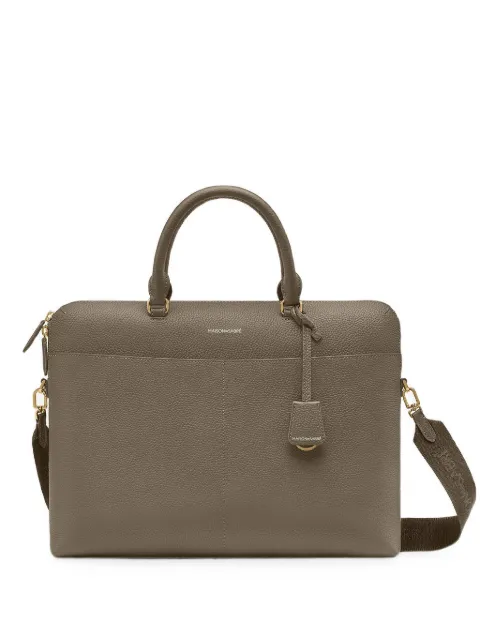 MAISON de SABRÉ Leather Laptop Bag Grey LA