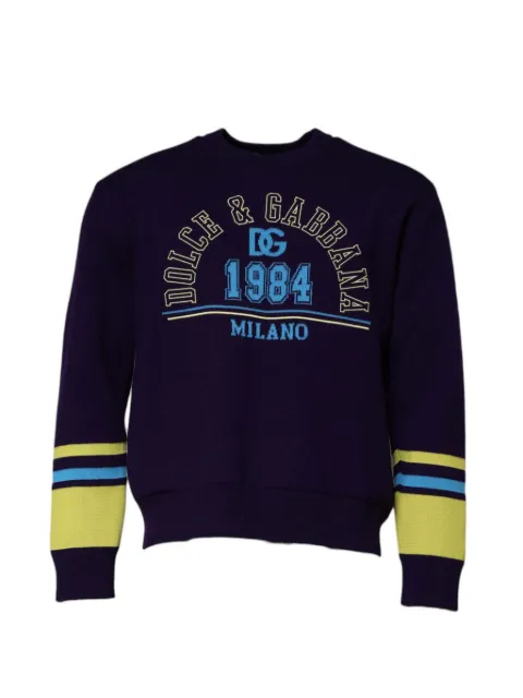 Dolce & Gabbana 1984 Milano sweater Blue GXN47ZJEMM6
