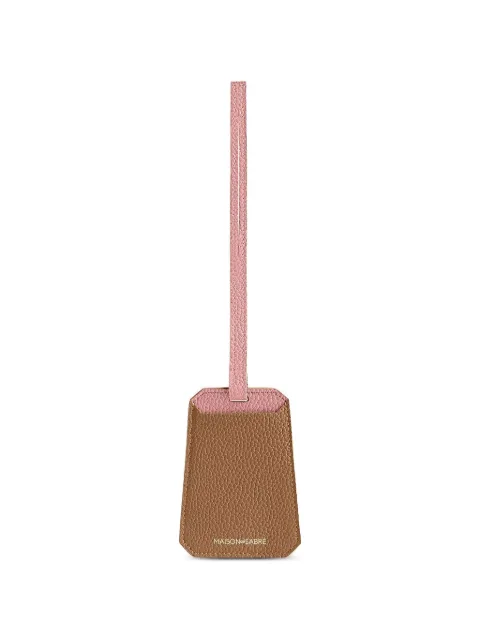 MAISON de SABRÉ leather luggage tag Brown LUTA