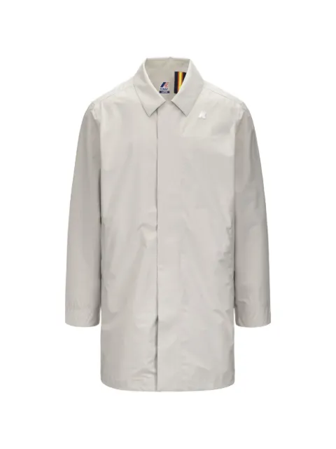 K-Way Kenley logo-patch jacket Neutrals K6128YWBEIGELT