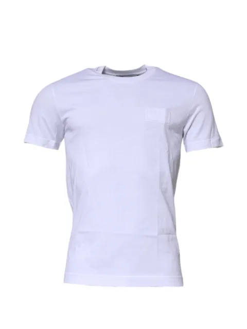 Dolce & Gabbana logo-plaque T-shirt White G8RL2T