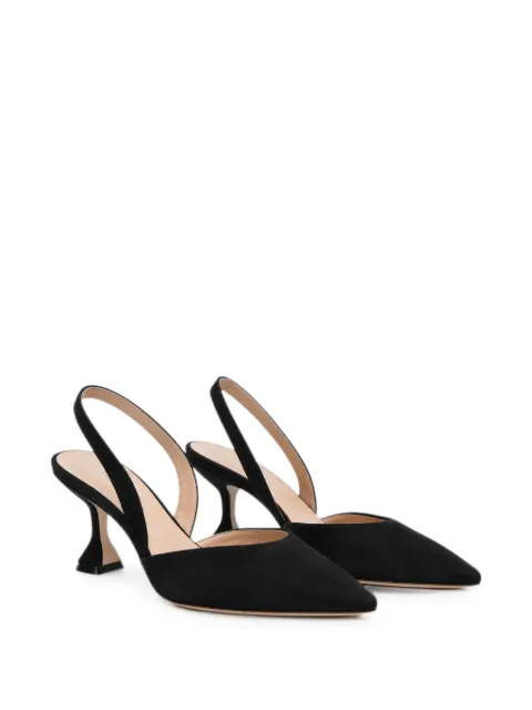 Amina Muaddi Holli Sling 95 pumps Black 17S366417HOL
