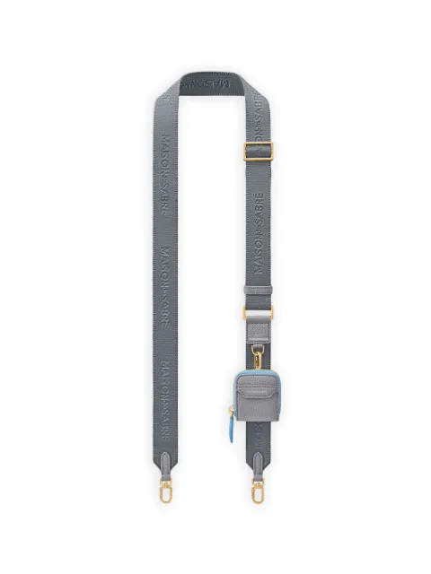 MAISON de SABRÉ the utility strap Grey WEST