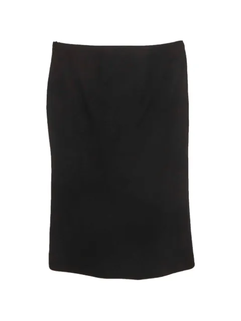 Versace Pre-Owned pencil mini skirt Black 1312938