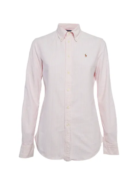 Ralph Lauren Vintage striped slim-fit shirt Pink 1277174