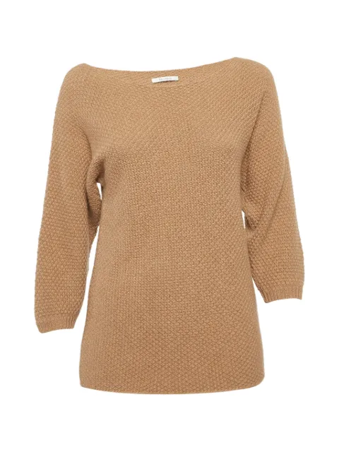 Max Mara boat-neck sweater Neutrals 1307290