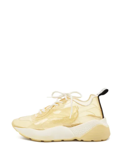 Stella McCartney Pre-Owned Eclypse chunky low top sneakers Yellow 1351096