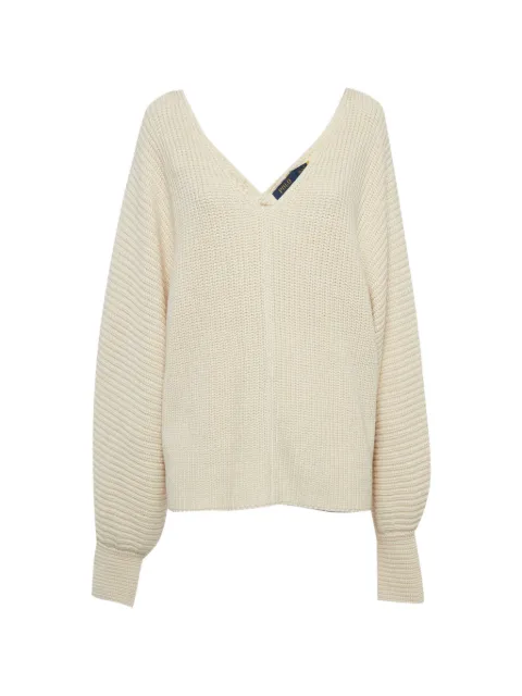 Polo Ralph Lauren Vintage V-neck sweater Neutrals 1274885