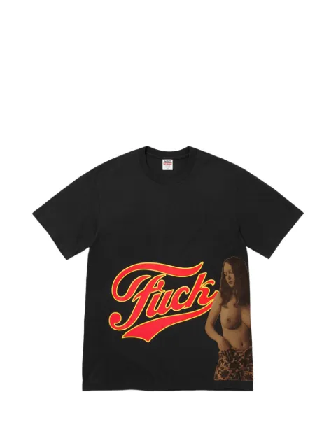 Supreme x Hysteric Glamour graphic-print T-shirt Black SU27775