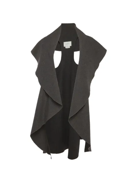 Max Mara open-front felt cardigan Grey 1308418