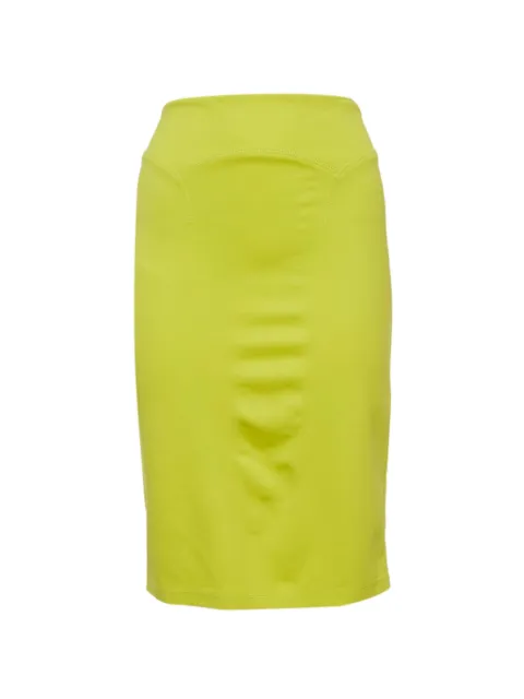 Alexander McQueen Pre-Owned jersey mini skirt Green 1290118
