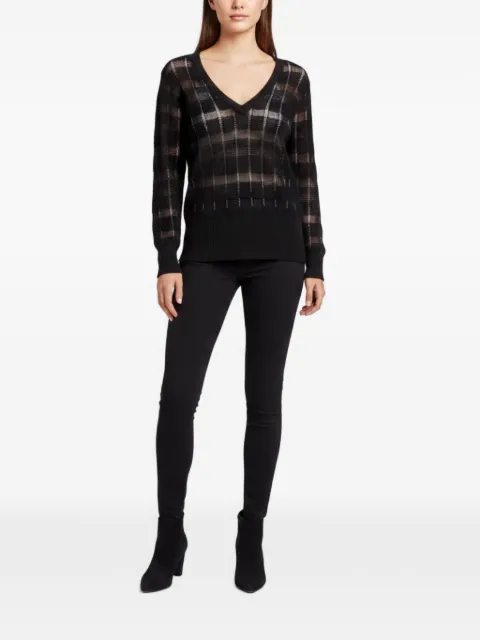 M Missoni Vintage V-neck sweater Black 1347395