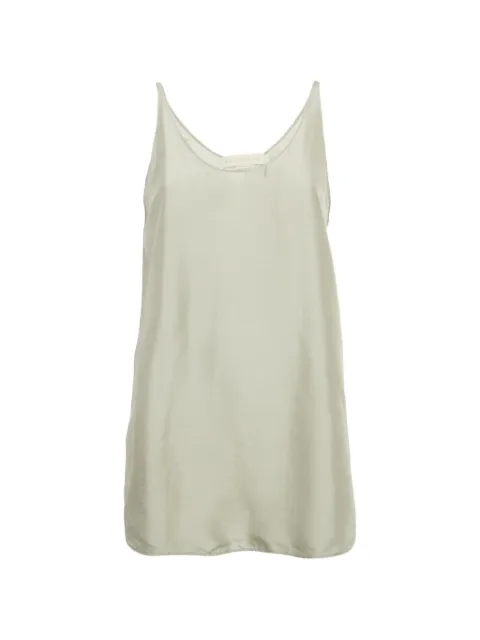 Stella McCartney Pre-Owned sleeveless silk top Green 1258104