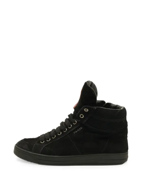 Prada Pre-Owned high-top sneakers Black 1293996