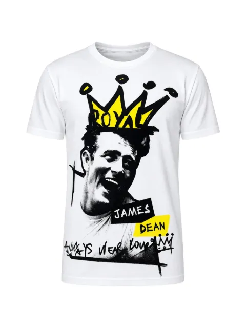 Dolce & Gabbana James Dean graphic-print T-shirt White G8K0TFI7N3