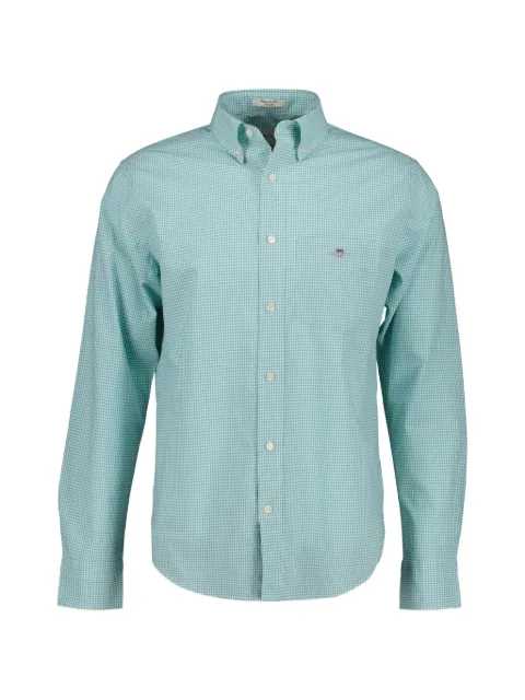 Gant gingham-check button-down shirt Green 3000150