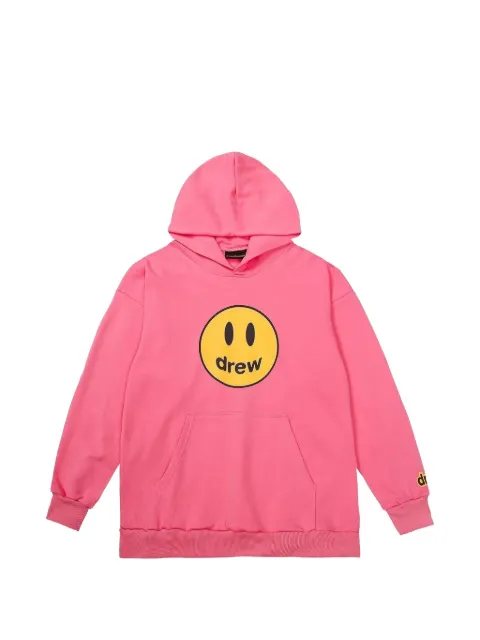 Drew Mascot-print hoodie Pink DRSS22153