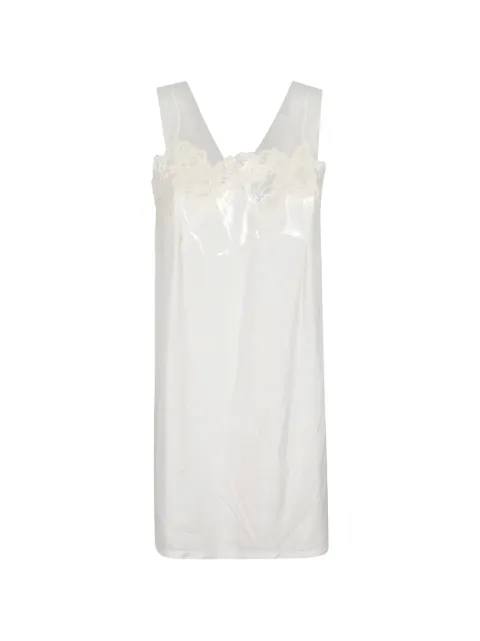 Maison Margiela slip spaghetti-strap mini dress White S29DA0010WM35850102