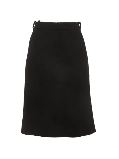 Max Mara felted pencil skirt Black 1315202