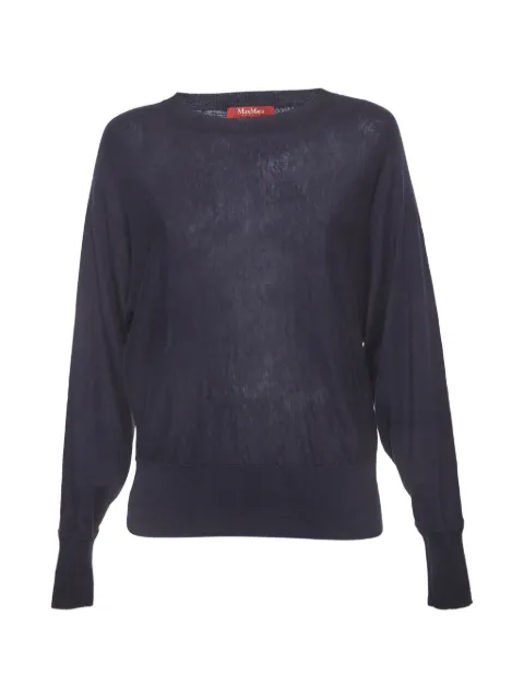 Max Mara crew-neck sweater Blue 1309307