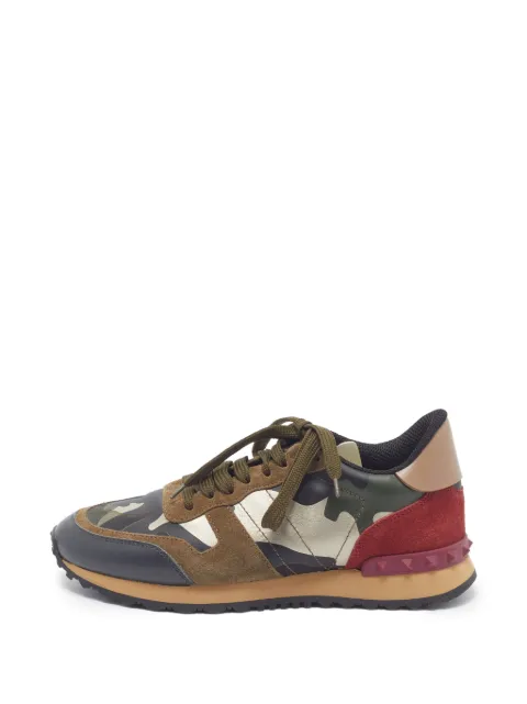 Valentino Garavani Pre-Owned Rockrunner sneakers Green 1355540