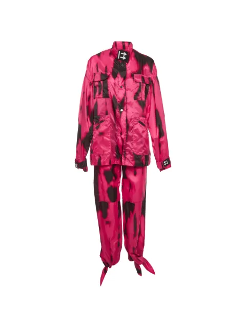 Off-White Pre-Owned patterned suit Pink 1291992
