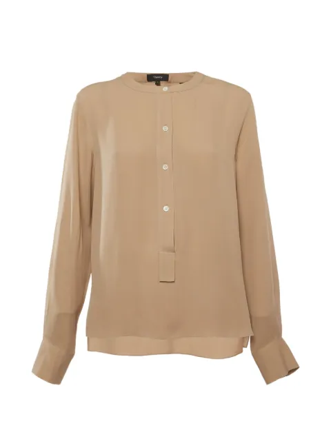 Theory long-sleeve blouse Neutrals 1318852