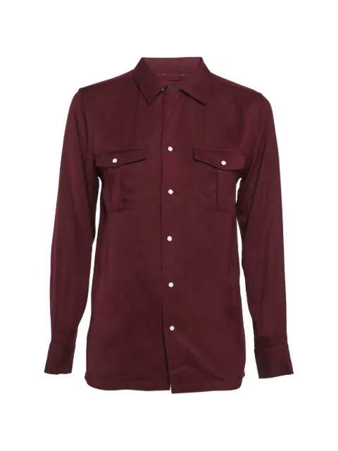 Ralph Lauren Vintage long-sleeve cotton shirt Red 1306946