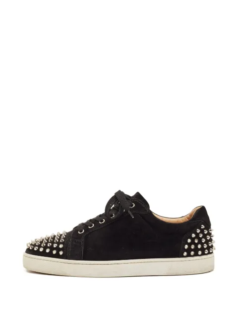 Christian Louboutin Pre-Owned Orlato spiked sneakers Black 1325724