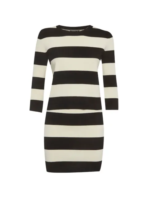 Theory striped knit skirt set White 1329426