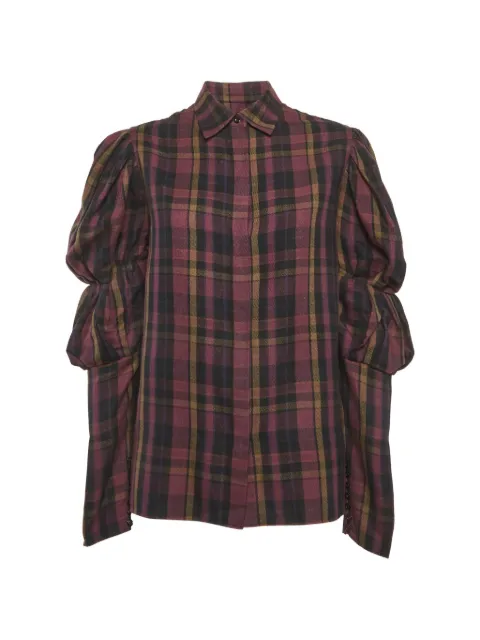 Ralph Lauren Vintage Vivian plaid-pattern shirt Purple 1304520