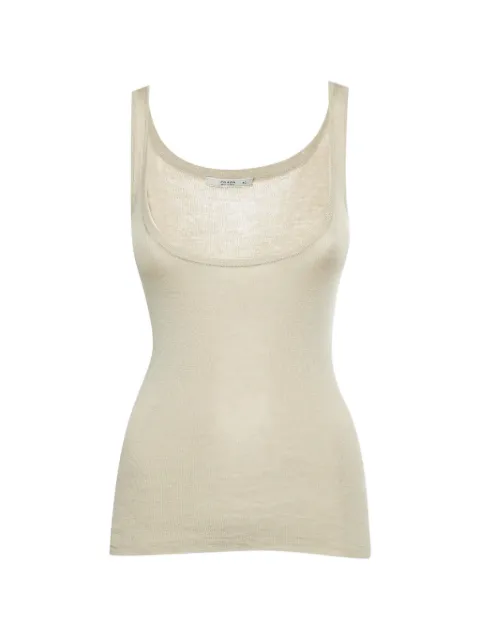 Prada Pre-Owned wool knit tank top Neutrals 1318542
