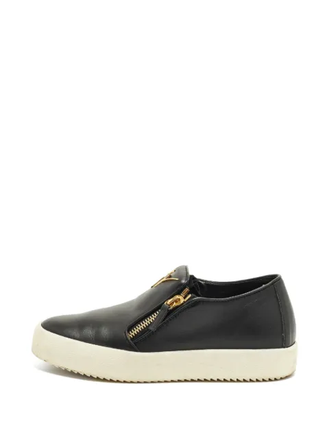 Giuseppe Zanotti Vintage Eve side-zip sneakers Black 1331113
