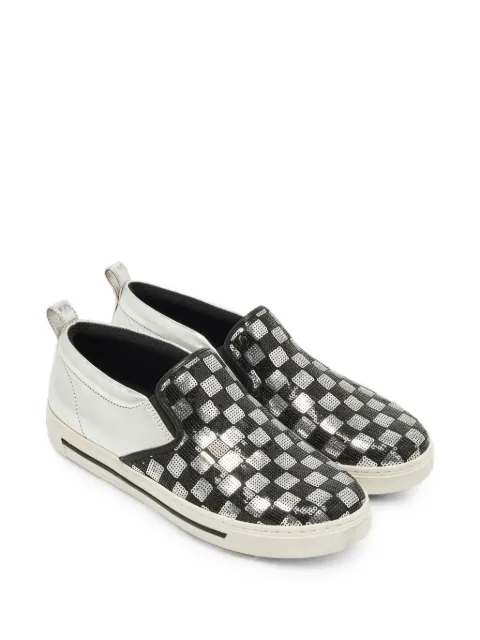 Marc Jacobs Vintage Mercer sequin-embellished sneakers Silver 1316373