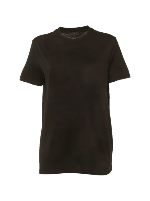 Prada Pre-Owned jersey crew-neck T-shirt Black 1315082