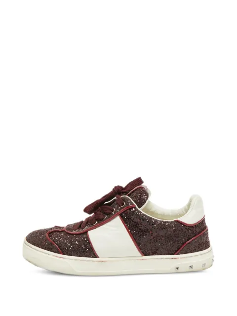 Valentino Garavani Pre-Owned Fly Crew sneakers Red 1302611