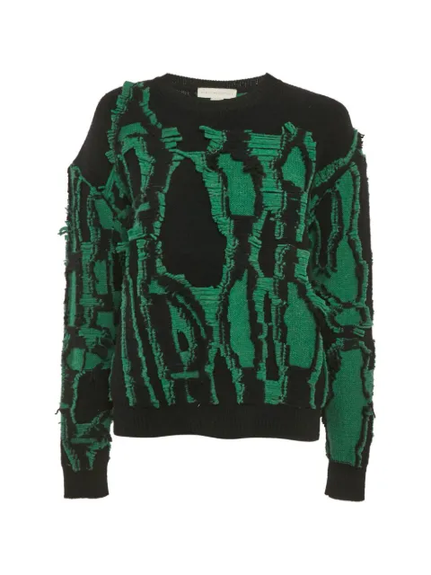 Stella McCartney Pre-Owned crew-neck sweater Black 1271343