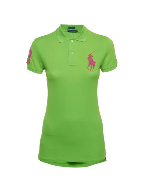 Polo Ralph Lauren Vintage logo-embroidery polo shirt Green 1334369