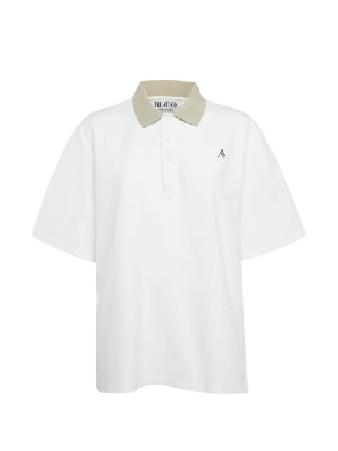 The Attico oversized jersey T-shirt White 1265221