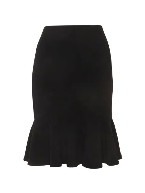 Ralph Lauren Vintage flounce midi skirt Black 1318062