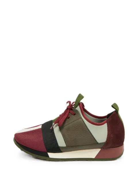 Carolina Herrera Vintage lace-up sneakers Red 1276250