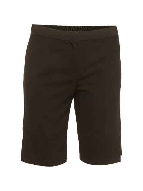 Jil Sander Pre-Owned zip-up shorts Black 1306984