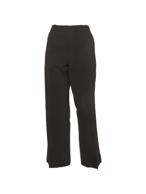 Jil Sander Pre-Owned flared trousers Brown 1292978